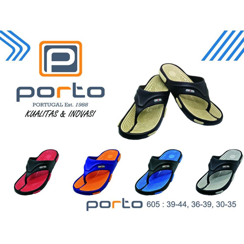 PORTO-Sandal PORTO Pria & WAnita /Sandal Jepit Duri PORTO Termurah / Sandal Pria Casual Terbaru /SAN