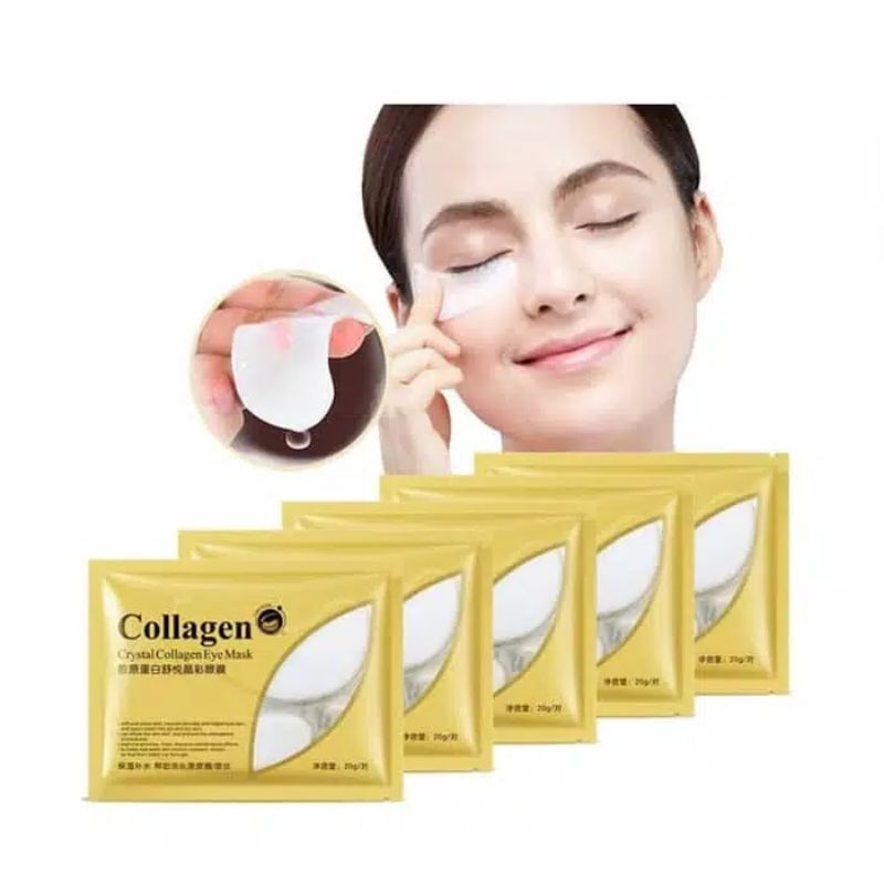 Masker Mata Crystal Collagen Gold / Eye Bag Mask Eyemask