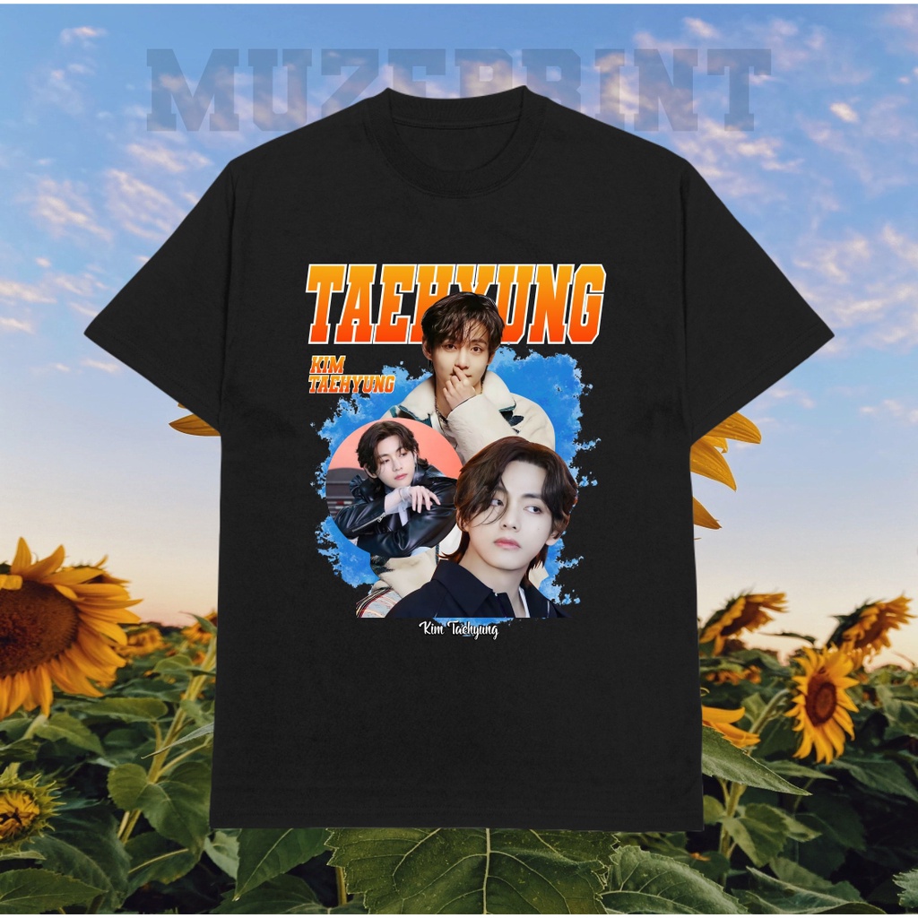 Kaos BTS Taehyung Kaos BTS V kaos Korea