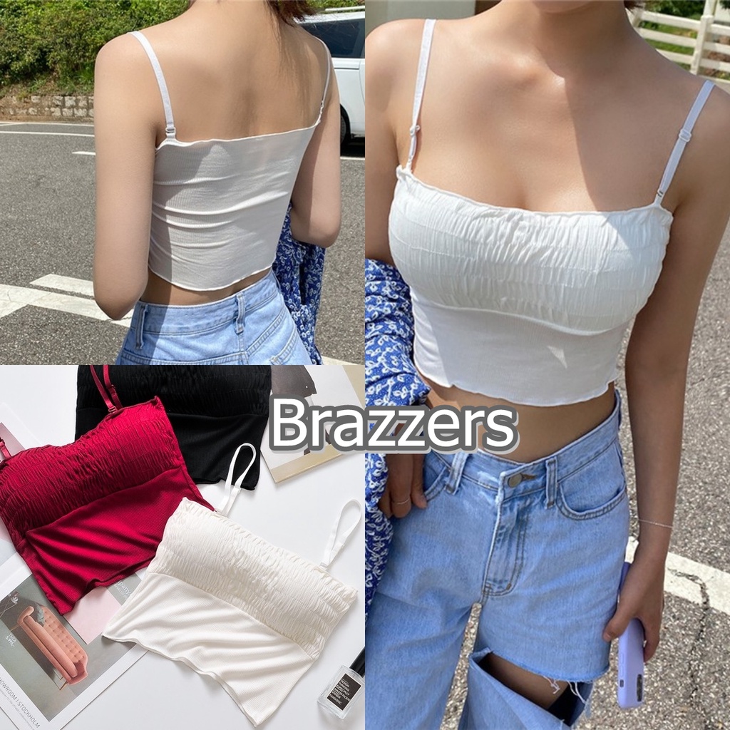 Tengtop Crop Tank top Tangtop Outer Bra Bh Wanita Anak Remaja Perempuan Cewek Dewasa Push Up Sexy Bu