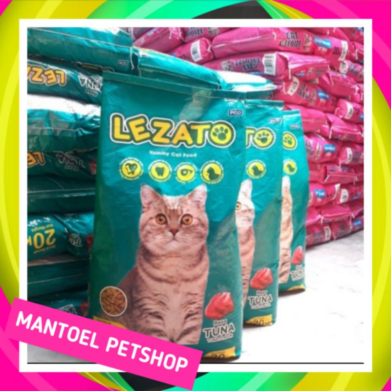 LEZATO  CAT TUNA 5KG makanan kucing lezato Repack