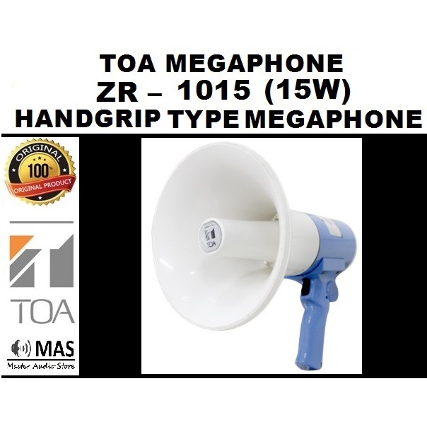 ZR-1015 Hand Grip Type Megaphone  toa medan
