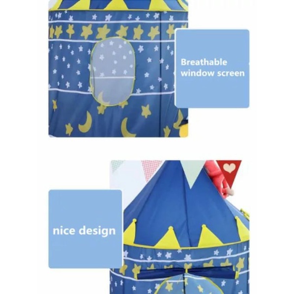 Tenda Anak Istana Castle Kids play house Tent New Jumbo