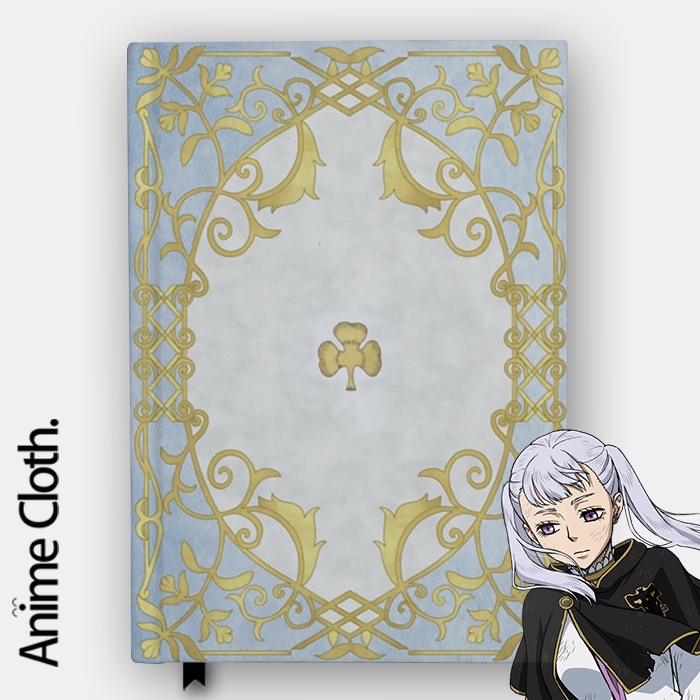 Notebook Noelle Silva Grimoire Black Clover Custom Buku Diary Cosplay