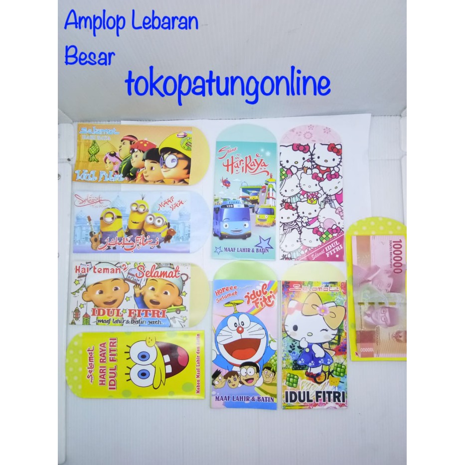 

TERBARU Amplop Lebaran Idul Fitri Besar Kartun Anak B0093