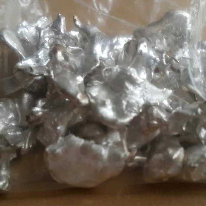 Perak murni 99.9% granule 100 gram