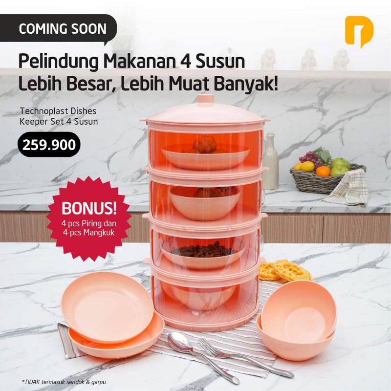 resi otomatis || Best seller Tudung saji tebal dan berkualitas | Technoplast