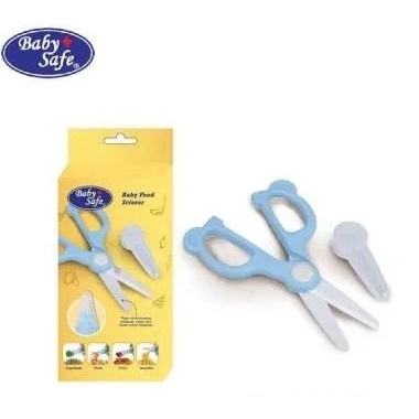 Baby Safe Ceramic Baby Food Scissor with Case Gunting Pemotong Makanan