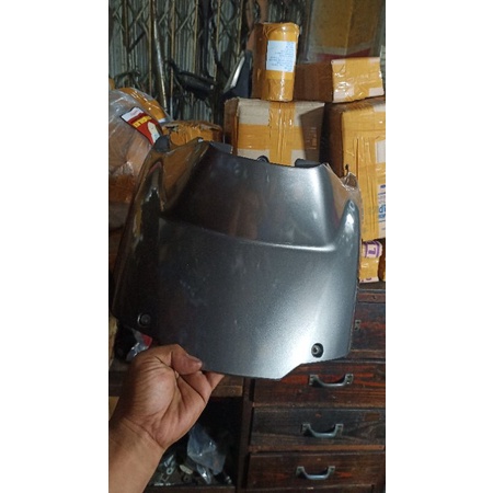 Cover center tutup mesin depan scoopy fi esp k16 Silver tahun 2013 2014 2015 2016