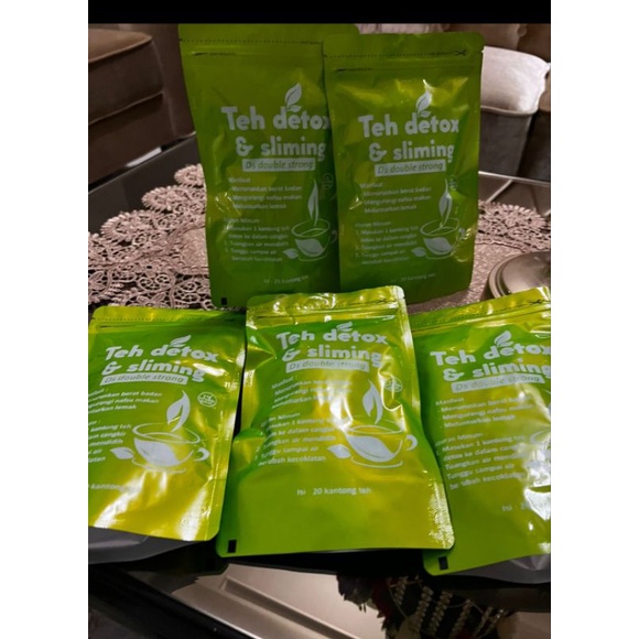 ORI - TEH DETOX DR.SARAH DOUBLE STRONG.  TEH PELANGSING HERBAL