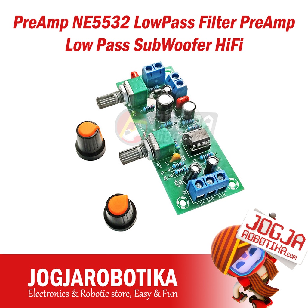 Jual NE5532 LowPass Filter PreAmp Low Pass SubWoofer HiFi | Shopee