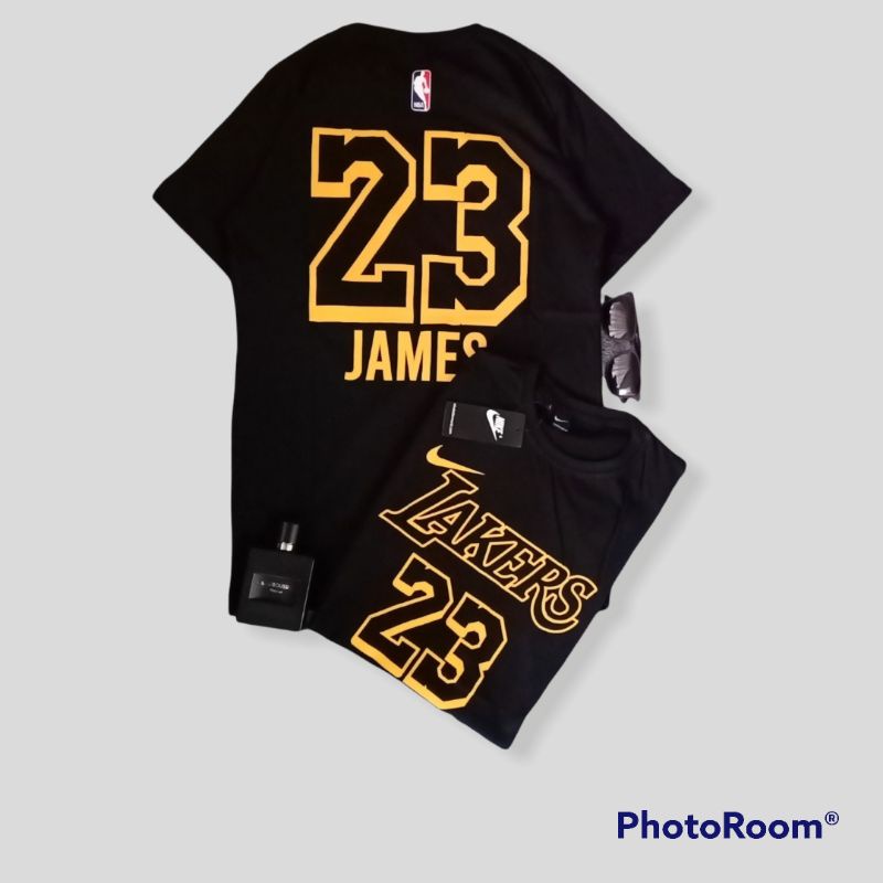 TSHIRT LAKERS JAMES 23 BEST SELLER/TSHRT NBA LAKERS/KAOS BASKET LAKERS JAMES 23/KAOS DISTRO PRIA