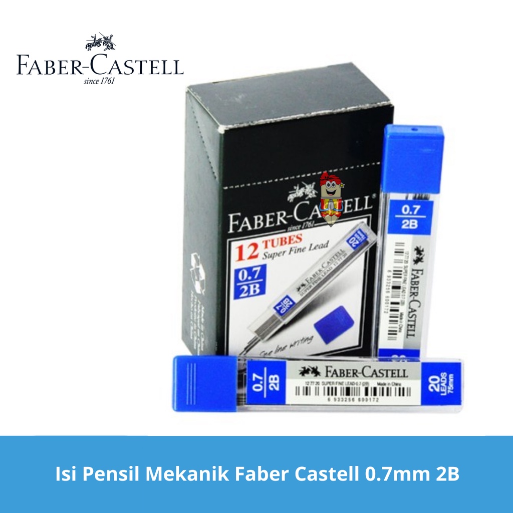 

Faber Castell Isi Pensil Mekanik 0.7 2B