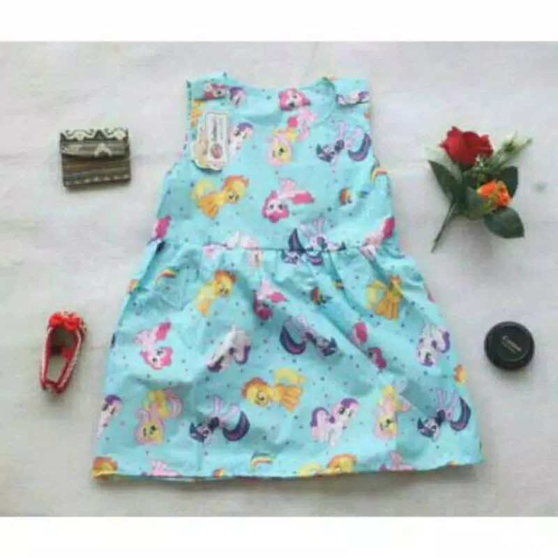 dress anak katun catra