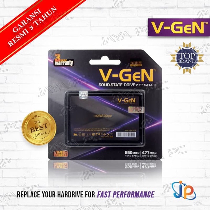 TERMURAH SSD V-Gen 256GB - Sata 3 VGen 256 GB