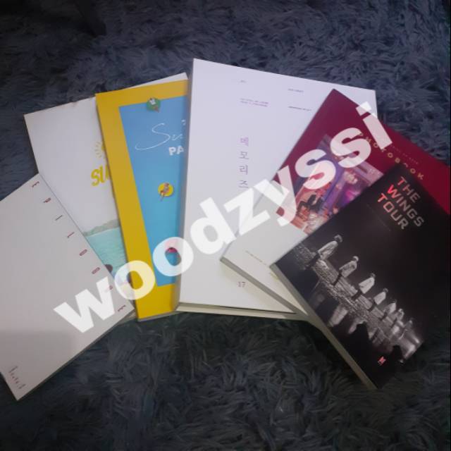 Photobook pb only bts wings tour epilogue memories summer package 2016 2017 2018