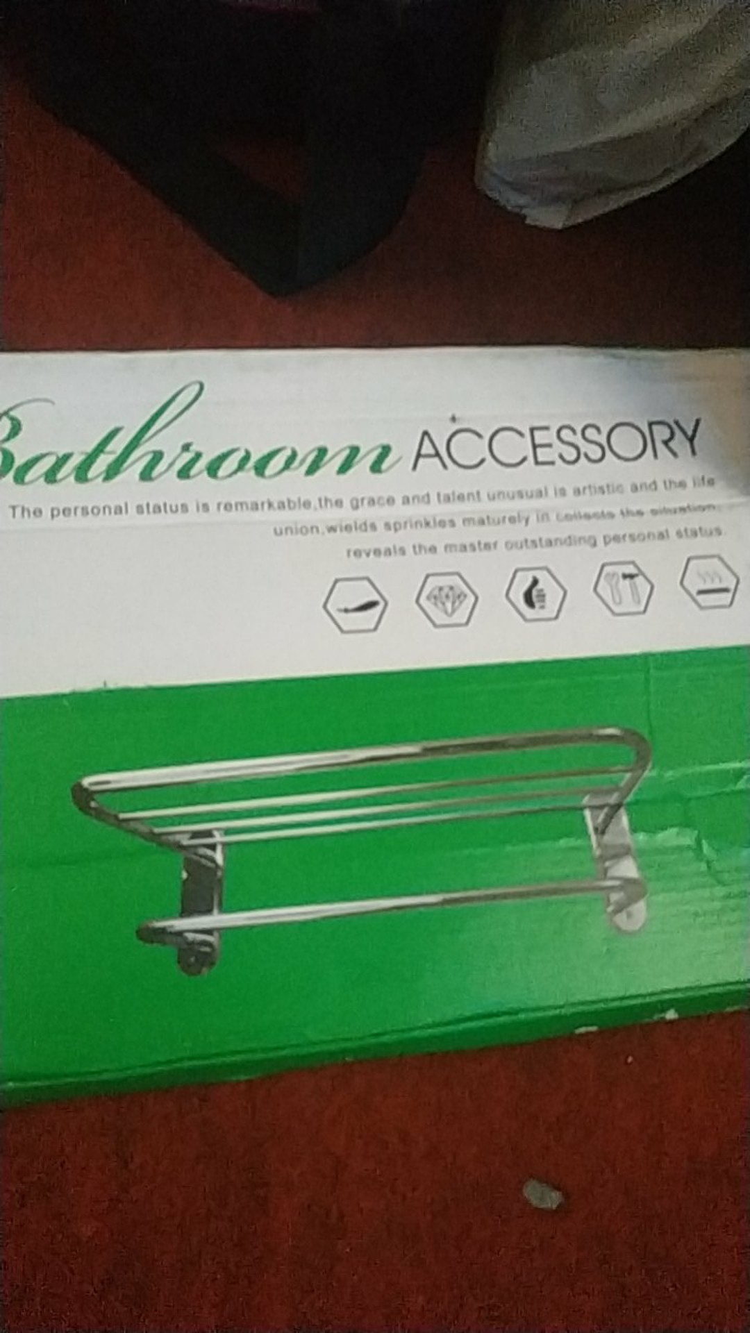 Gantungan / Rak Handuk Stainless 5 Baris Promo