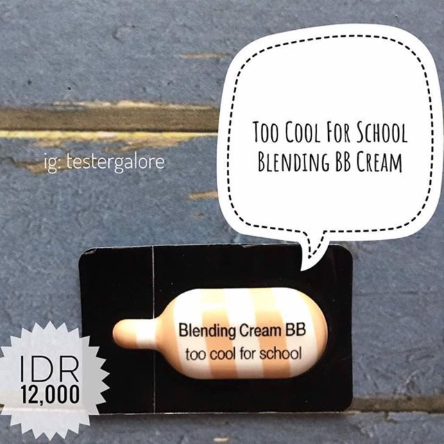 Too Cool For School Blending BB Cream