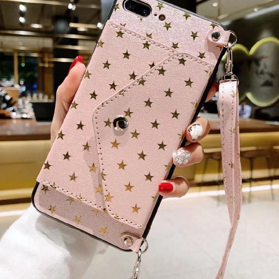 [KODE ] Case Dompet Kartu Bahan Tpu Untuk Vivo Y91 Y95 Y93 Y91C Y97 Y17 Y15 Y12 Y11 Y83 Y81 V5Lite V