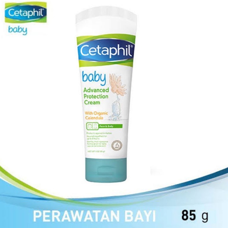 Cetaphil Baby Advanced Protection Cream 85gr with Organic Calendula - Cetaphil Krim Bayi - Pelembab Kulit Bayi