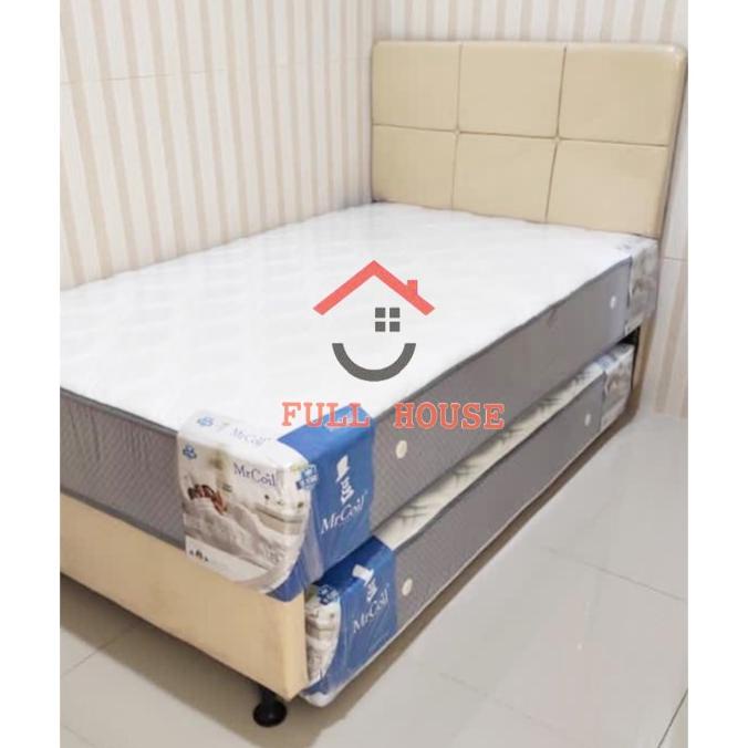 ~@~@~@~@] Kasur 2in1 springbed sorong matras mr coil 120x200