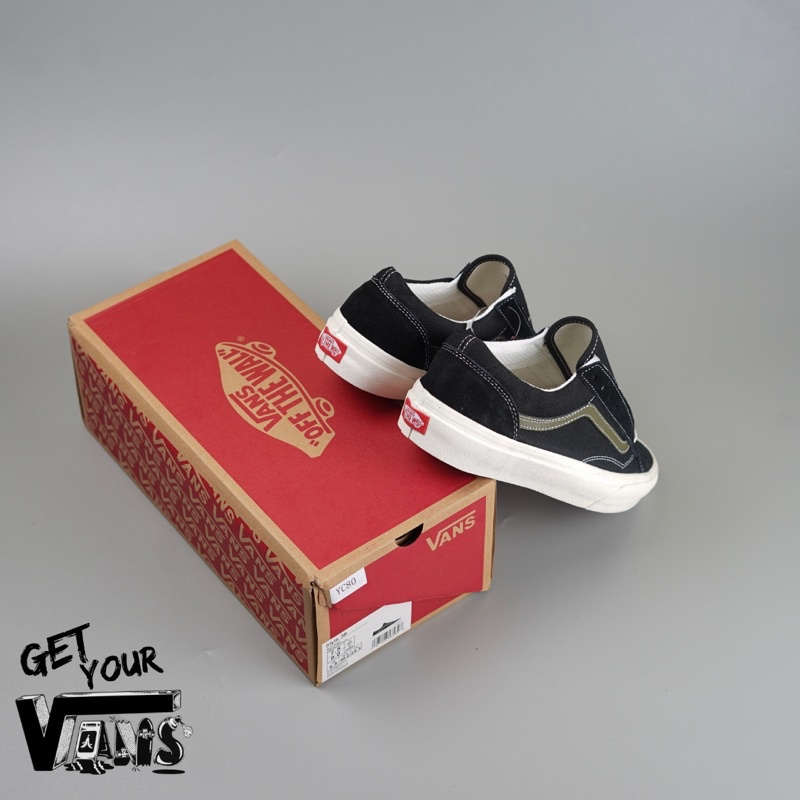 Vans Old Skool Style 36 Vintage Sport De Blanc Original 100% Bnib