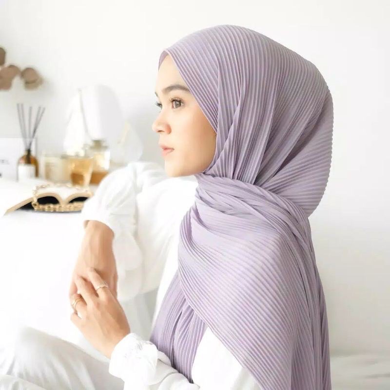 PLEATED SHAWL / PASHMINA FULL PLISKET / PASHMINA PLISKET LIDI