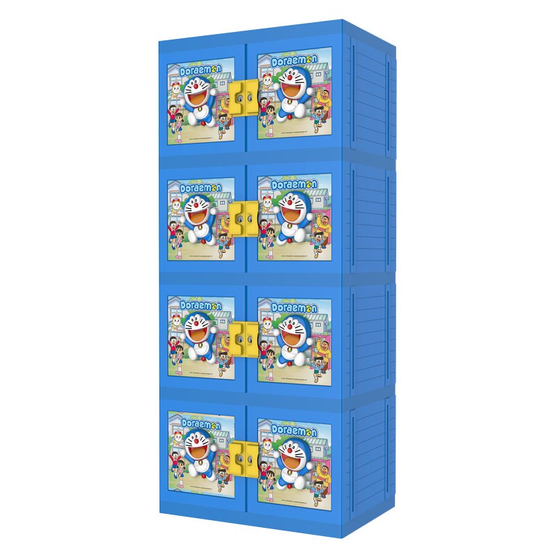  Lemari  Plastik  Naiba 3D Boneka Timbul Doraemon  9854 
