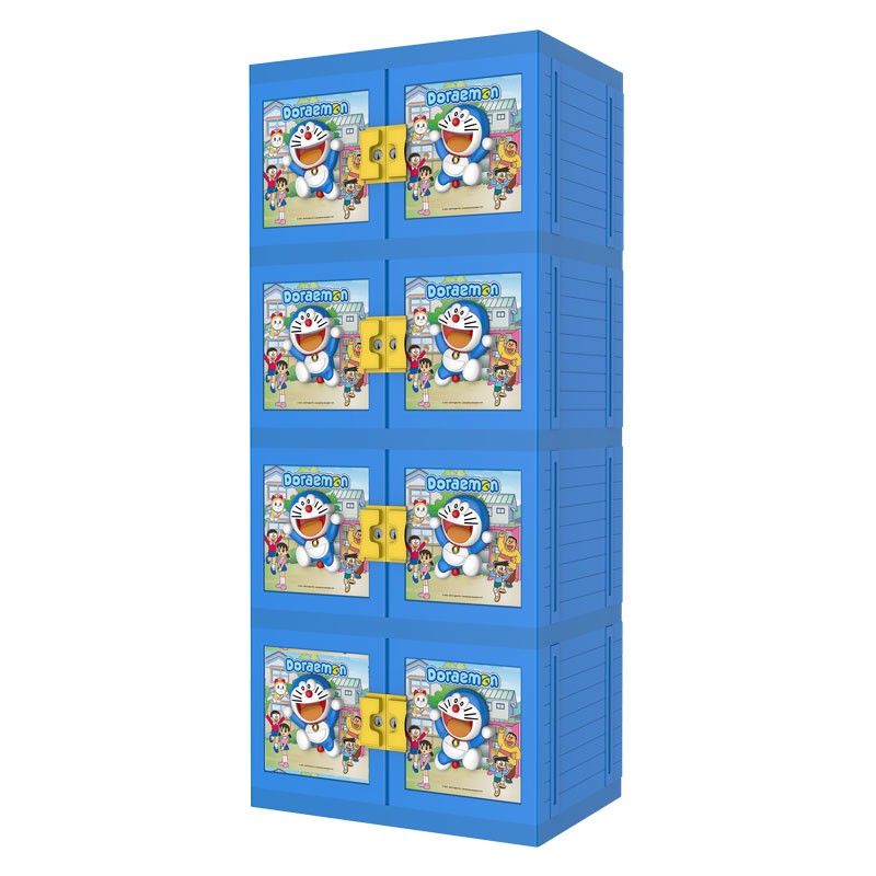  Lemari  Plastik  Naiba 3D Boneka Timbul Doraemon  9854 