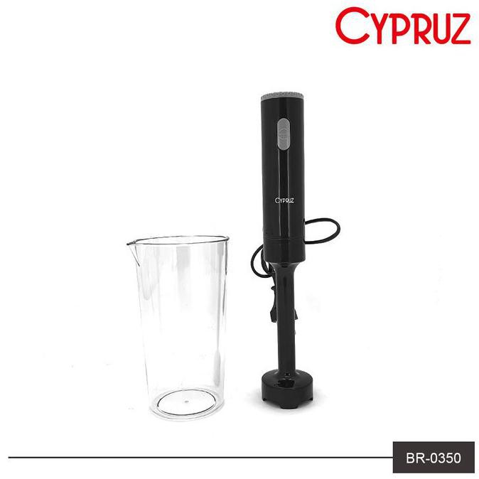 MURAH!! CYPRUS HAND BLENDER BR0350 HITAM BERGARANSI ORI