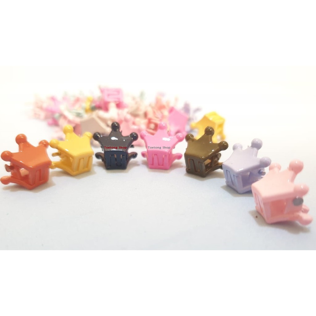 Jedai Doff Mini Karakter Jepit Rambut Lucu Imut Jepitan Poni Rambut Mini Jepit Rambut Baby Jepit Kutu-7