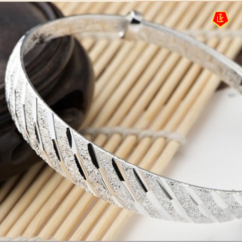 [Ready Stock]Elegant Simple Fashion Silver Bracelet