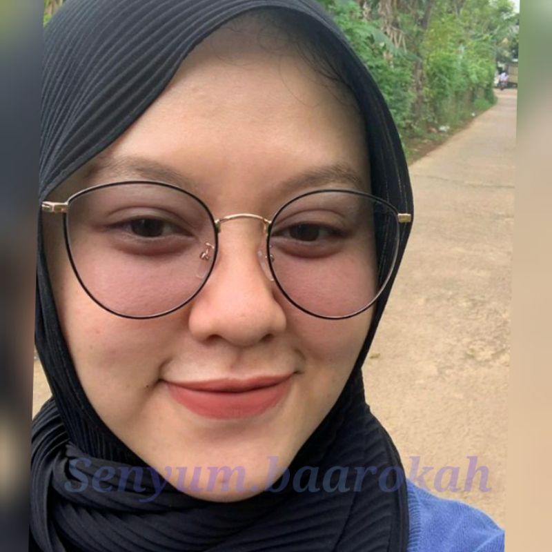 Kacamata minus wanita lensa antiradiasi minus/ kacamata wanita minus antiradiasi