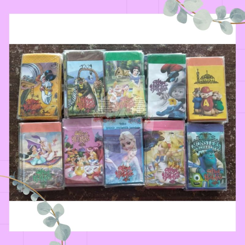 

Kartu Ucapan | Amplop Lebaran Karakter Kartun 10 pcs