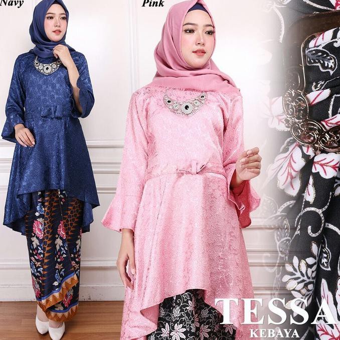 Kebaya Tunik Atasan Atasan Kebaya Setelan Batik Kebaya Temukan