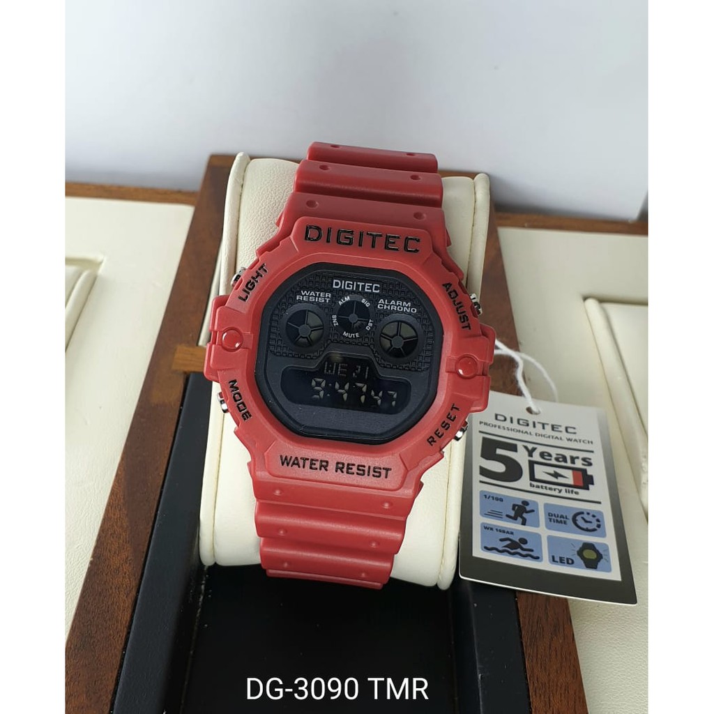 JAM TANGAN PRIA DIGITEC DIGITAL ORIGINAL