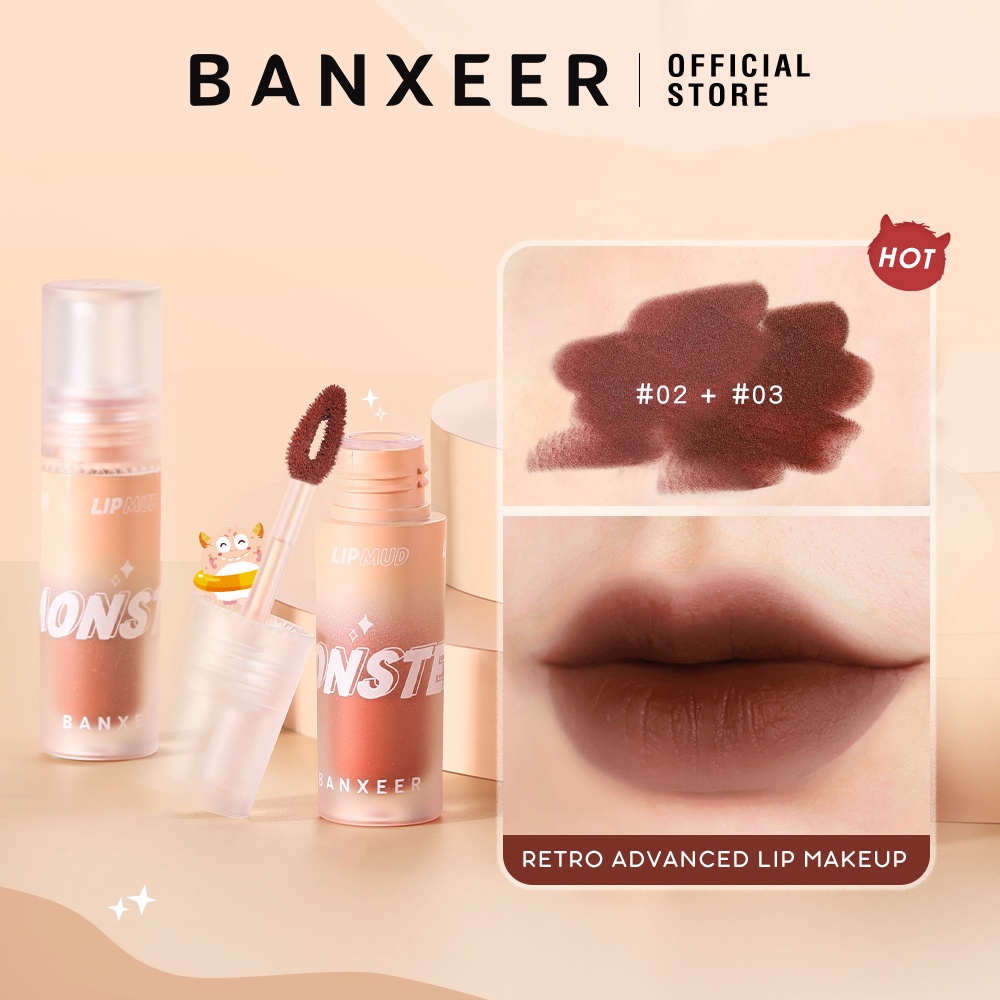 BANXEER Creamy glutinous monster lip Mud