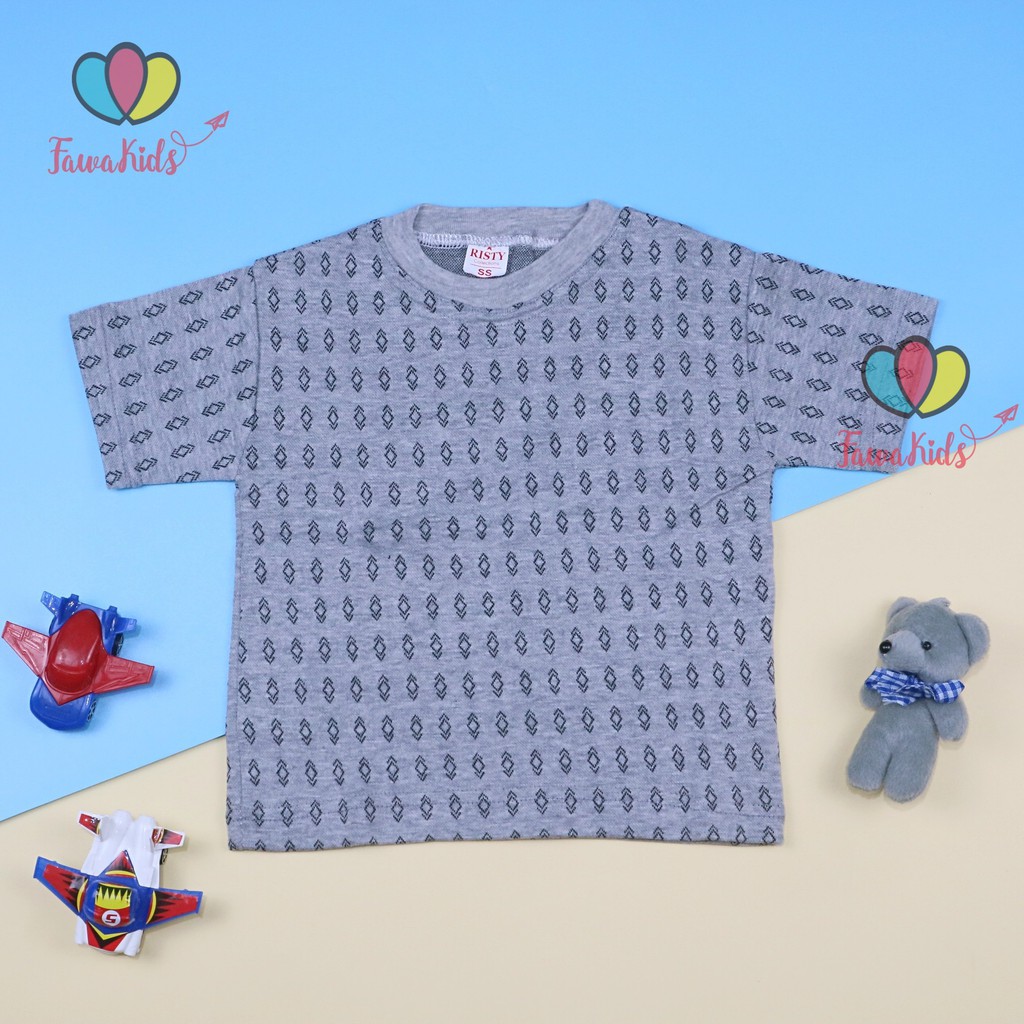 Kaos Salur uk 3-5 th / Kaos Anak Cowok Baju Anak Kaos Salur Kaos Lengan Anak Kaos Murah