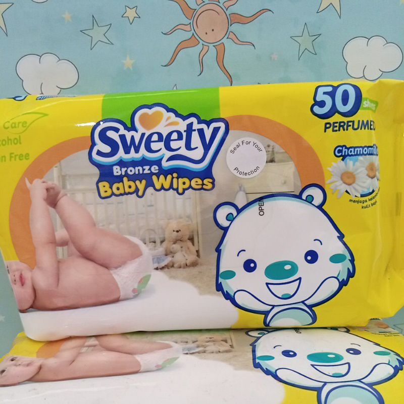Sweety Wipes / Tisu Basah 50's