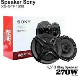 Promo Speaker Coaxial 3 Way Mobil Ukuran 6.5 Inch Sony Xs Fb 1639 Resmi Promo