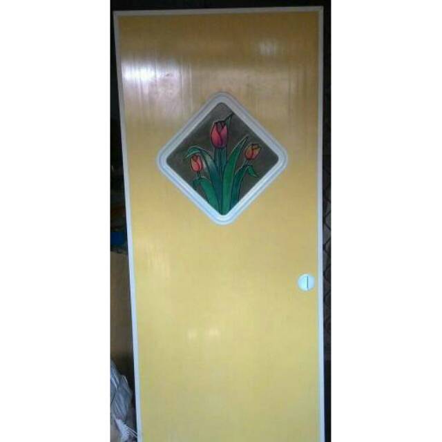 pintu pvc kamar mandi merk muriko/maspion