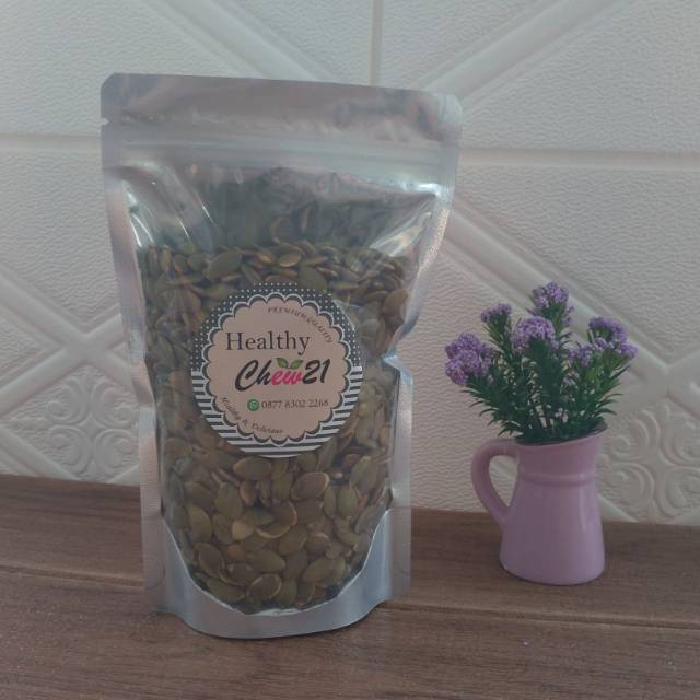

250gr Roasted Pumkin Seeds/Biji labu kupas panggang