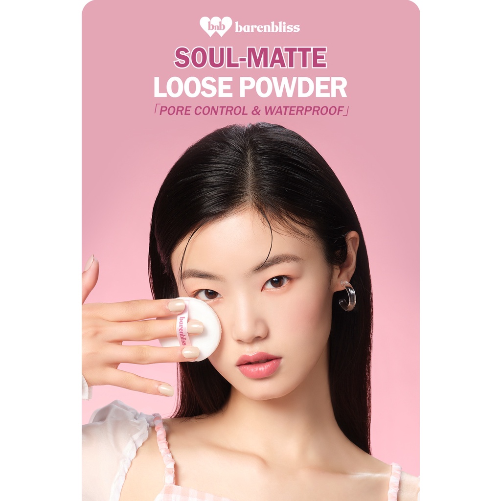 BNB barenbliss Soul-Matte Loose Powder Korea Bedak Tabur