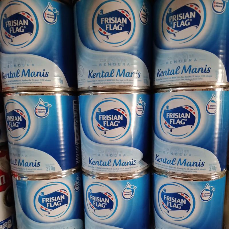 

susu bendera krimer 370gr