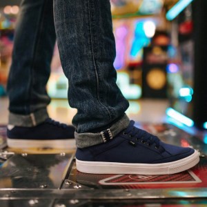 ARKA NAVY |ManNeedMe x FSTP| Sepatu Sneakers Pria Casual ORIGINAL