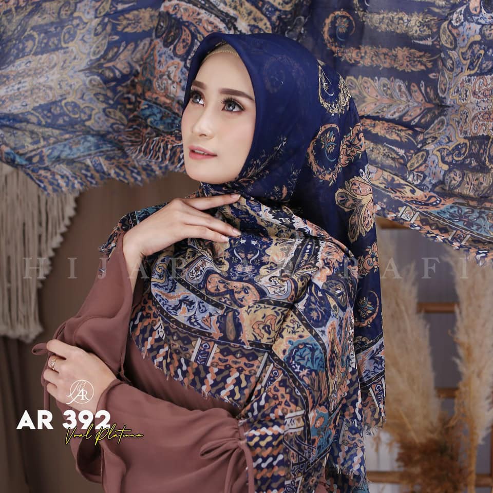 AR 392 Segi Empat (Original Hijab Arrafi)