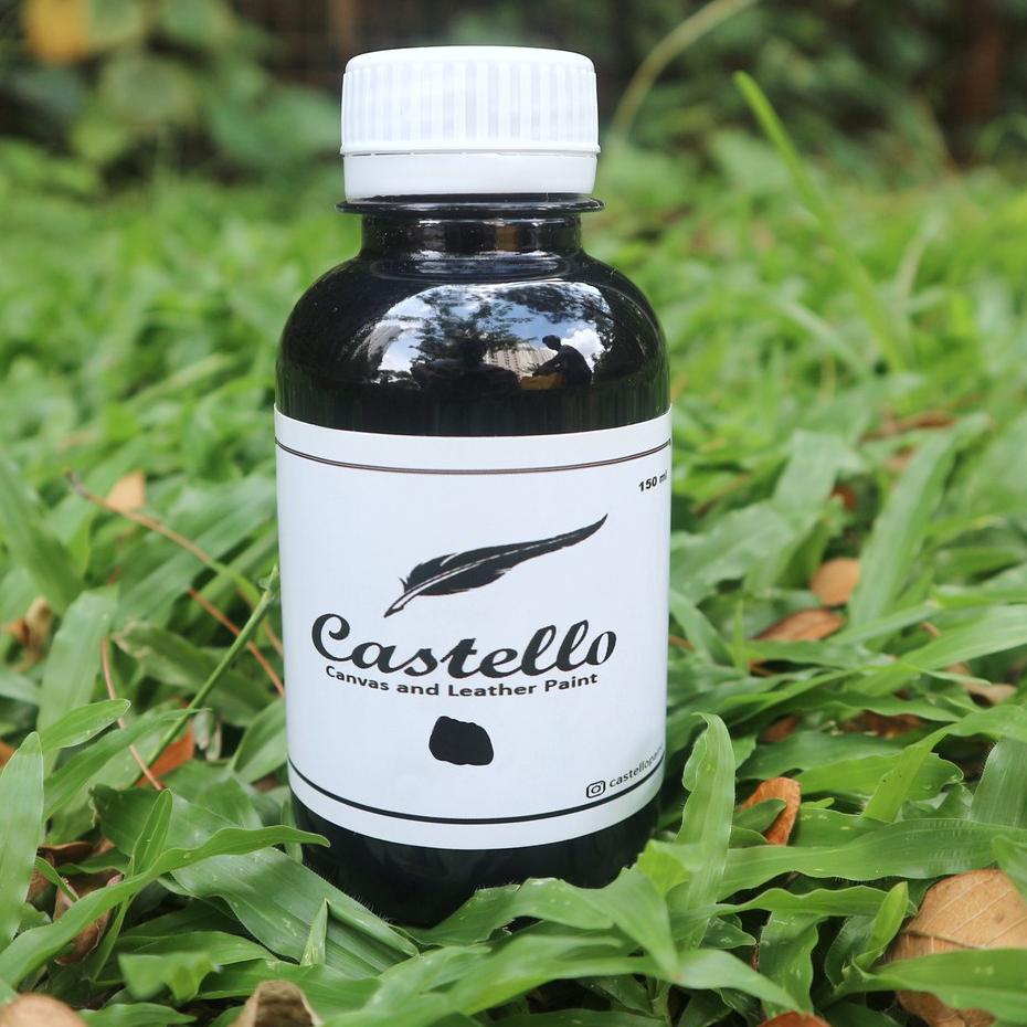 

[KODE PRODUK ANT896982] Cat Castello Sepatu dan Tas Hitam Khusus Kulit & Kanvas