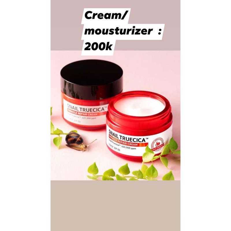 snail truecica repair cream