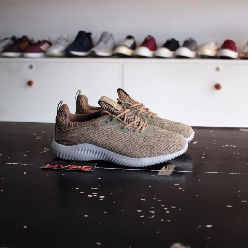 adidas alphabounce brown