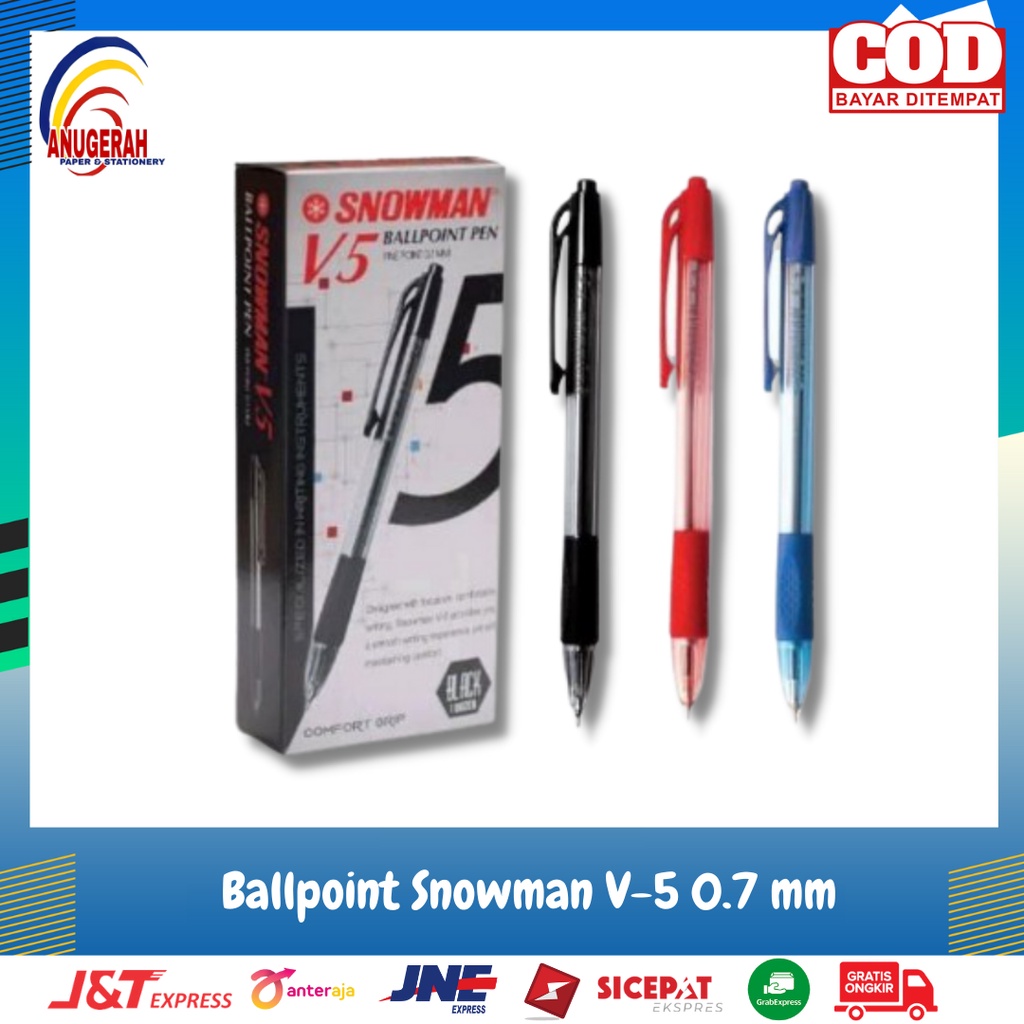 

Ballpoint Snowman V-5 V5 0.7mm (PCS)